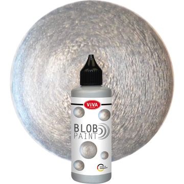 Peinture effet 3D - Blob Paint - Argent Métallisé VIVA image
