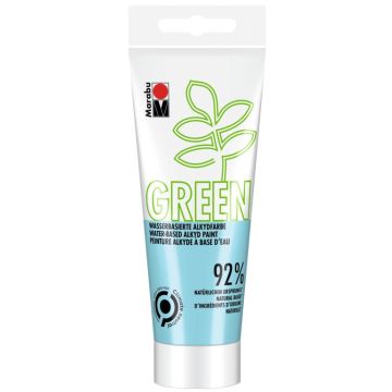 Peinture Alkyde - 100 ml - Bleu pastel MARABU Green