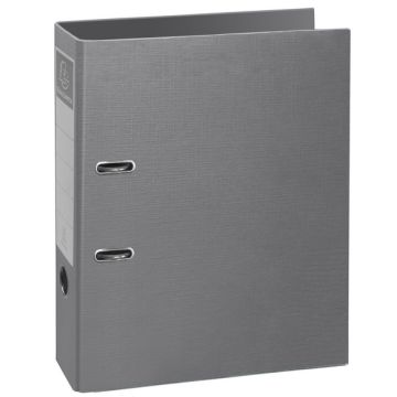 Classeur à levier - 2 anneaux de 80 mm - Gris : EXACOMPTA Teksto image