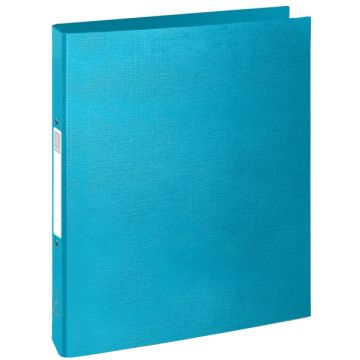 Classeur Rigide - 2 anneaux de 30 mm - Turquoise : EXACOMPTA Teksto image