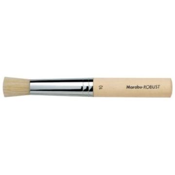 Photo Pinceau brosse - Rond - Taille nº 10 MARABU Robust 