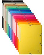 EXACOMPTA : Chemises à élastiques 17100H  - Assortiment