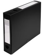 Boîte de classement à pression - Dos 60 mm - Noir : EXACOMPTA Image