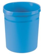 Photo Corbeille à papier 18 litres Bleu Clair : HAN Grip 18190-54