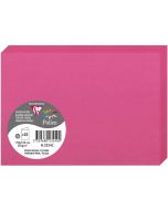 Photo Cartes double en papier - 110 x 155 mm C6 - Rose fuchsia - CLAIREFONTAINE Pollen 