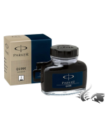 Photo PARKER : Encre de chine permanente Quink -  Bleu noir