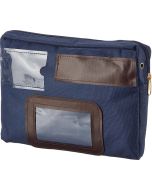REXEL : Sac à fermeture éclair - A5 - 148 x 210 mm - Bleu 1