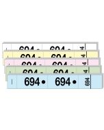 TICKETS Vestiaires : Bloc de 50 coupons Modèle
