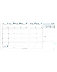 Agenda 2025 - Exécutif - 160 x 160 mm QUO VADIS intérieur