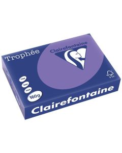 Ramette de papier Trophée de 250 feuilles A4 160g - Violine : CLAIREFONTAINE Visuel