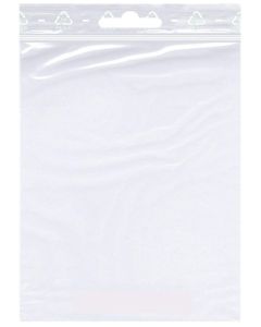 Lot de 100 Sachets d'emballage avec fermeture à pression - 180 x 250 mm : DM FOLIEN Visuel