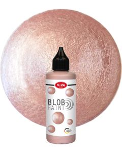 Peinture effet 3D - Blob Paint Metallic - Or Rose Métallisé VIVA image