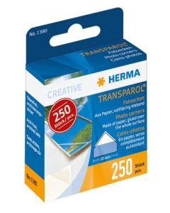 Coins photos autocollants HERMA Transparol Lot de 250