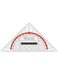 Équerre de Géométrie BK 1 avec poignée - 140 mm : FABER CASTELL Modèle