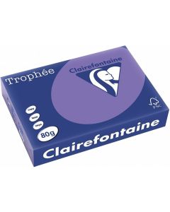 Ramette de papier Trophée de 500 feuilles A4 - Violine : CLAIREFONTAINE Photo