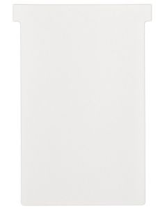 Fiches T - Indice 4 / 124 mm - Blanc : NOBO Lot de 100 Visuel