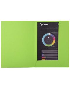 Chemise à 2 rabats Rock's - Vert (Classement EXACOMPTA 216013E)