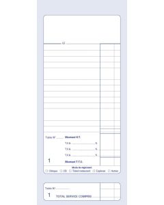 ELVE : Lot de 10 blocs ADDITION numérotés - Autocopiants Dupli  2200