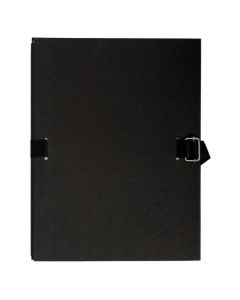 EXACOMPTA Chemises toilées à sangle - Noir 223065E