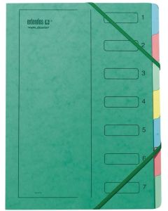 Trieur de 7 compartiments - Vert : EXTENDOS Visuel