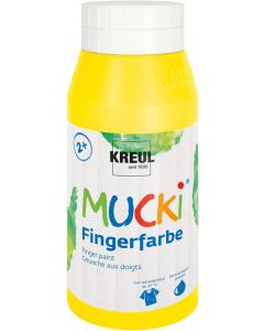 Gouache aux Doigts MUCKI -50 ml - Jaune KREUL