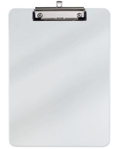 Porte-bloc en plastique incassable - Format A4 Transparent : MAUL 23405-05