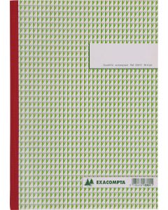 Lot de 5 carnets : Exacompta Quadrillés - Autocopiants Tripli - 297 x 210 mm  3301E