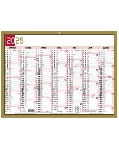Calendrier mural 2025 - 220 x 295 mm EXACOMPTA