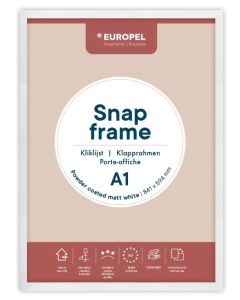 Cadre Porte affiche - A1 - Blanc : EUROPEL image