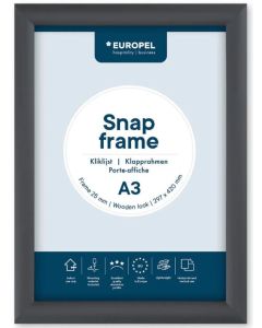Cadre Porte affiche - A3 - Gris graphite : EUROPEL image