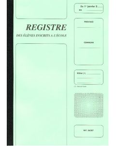 ELVE cahiers des élèves inscrits à l'école 36287