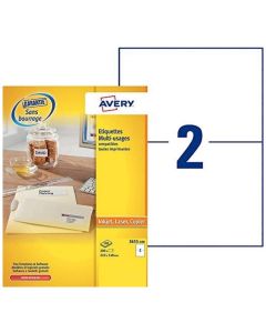 Étiquettes adhésives ProNature - 210 x 148 mm : AVERY Lot de 200 Visuel