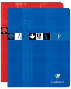 Cahier de Travaux pratiques - 170 x 220 mm : CLAIREFONTAINE Visuel