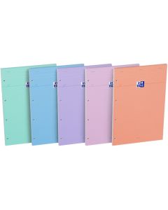 Bloc-Notes Pastel  quadrillé 210 x 315 mm OXFORD 