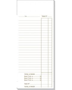 COGIR blocs  ADDITION Numérotés autocopiants Dupli - 4020