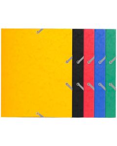 Chemise à élastiques 3 rabats - Format Pocket - Assortiment EXACOMPTA Image