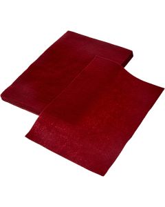 Feutrine de Bricolage - Rouge foncé - 200 x 300 mm : FOLIA Lot de 10 Modèle