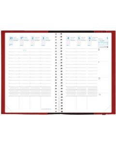 Agenda Semainier 2025 - 100 x 150 mm - Cuivre irisé QUO VADIS Time et Life Pocket intérieur