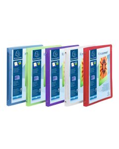 EXACOMPTA : Classeurs personnalisables 1 pochette - Assortiment 54969E