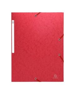 EXACOMPTA 55755E - Chemises à élastiques Scotten - Rouge