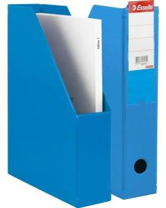 Porte-revues - Dos de 70 mm - Bleu : ESSELTE Vivida Visuel