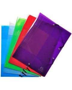 chemises en PP à élastiques Assortiment EXACOMPTA  56701E