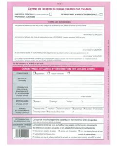 Contrat de Location Habitation WEBER 711Modèle