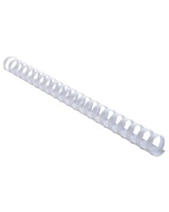 Lot de 100 baguettes de 21 anneaux - 20 mm - Blanc EXACOMPTA Image