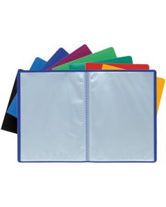 8550E Protège-documents de 100 vues - Assortiment EXACOMPTA