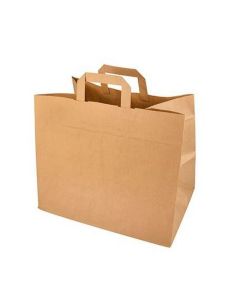 Sac en Papier - 320 x 215 x 270 mm - Kraft Brun PAPSTAR Lot de 50 sac