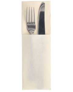 Pochette Serviette à couverts - Champagne PAP STAR  Royal Lot de 50