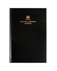 Agenda perpétuel des Recettes et Dépenses EXACOMPTA 38871E Registre