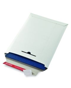 Pochette d'expédition en carton - Blanc - B4 295 x 375 mm : COLOMPAC Image