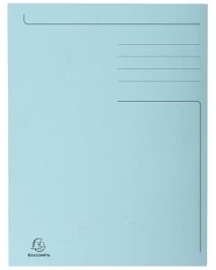 Chemise imprimée à 3 rabats - 245 x 350 mm - Bleu : EXACOMPTA Forever Image